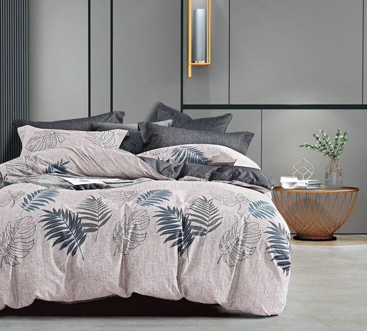 Varka Collection Printed Fitted Double Size Bedsheet Only (BS-094)