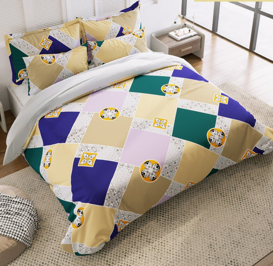 Sunshine Collection Printed Double Size Bedsheet Only (BS-085)