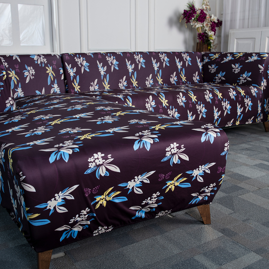 Trendily Elastic Universal Stretchable Sofa Cover Royal Tulip (SC-008)