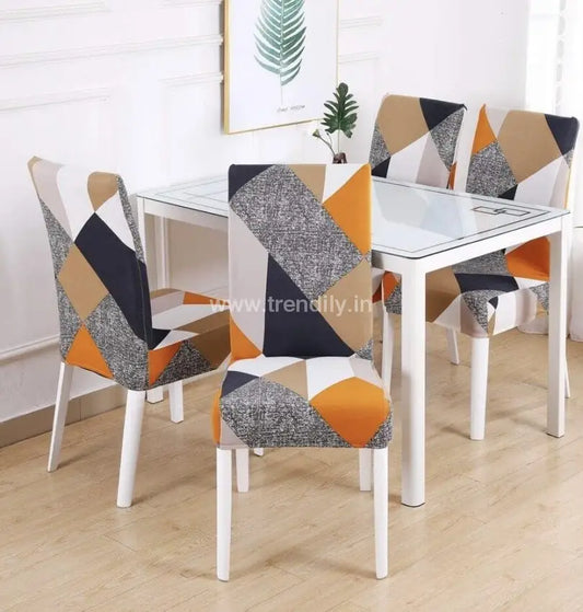 Trendily Elastic Stretchable Chair Covers (Cc-069)