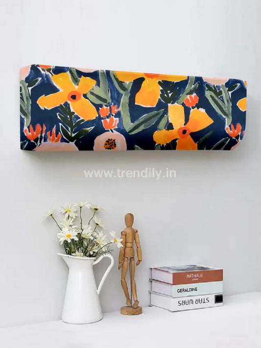 Ac Covers Elastic Stretchable | Attractive Digital Prints Abstract Colour (Ac 002)