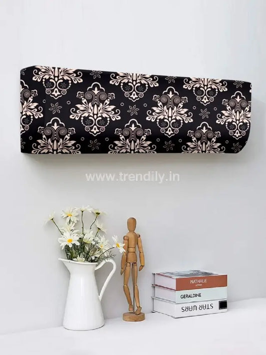Ac Covers Elastic Stretchable | Attractive Digital Prints B Rown Colour (Ac 003)