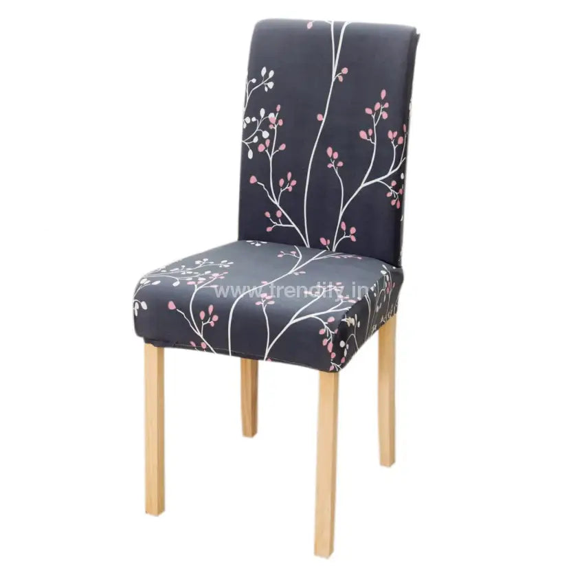 Trendily Stretchable Chair Covers Midnight Branch